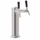 Draft Arm for Century System, 2 Faucets in Tarnish-Free Brass - 3