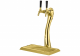 Lucky Tower for Century System, 3 Faucets in Polished Gold